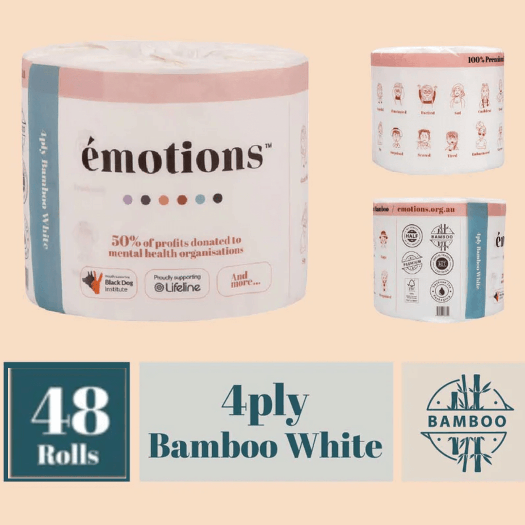émotions™ 100% Bamboo Toilet Paper