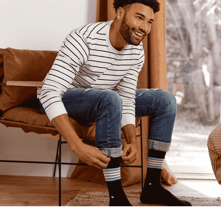 Crew Socks that Save LGBTQ Lives Black