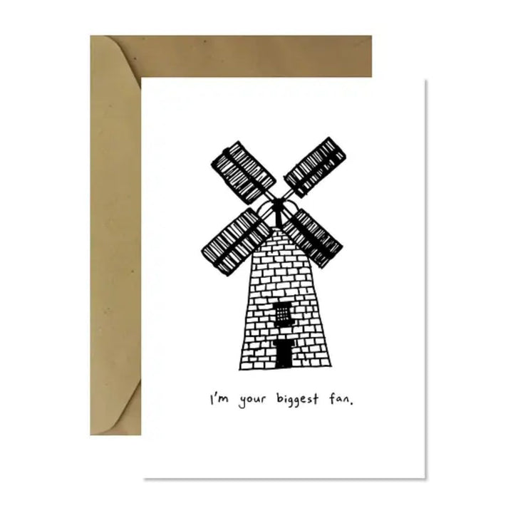 Greeting Card - Biggest Fan