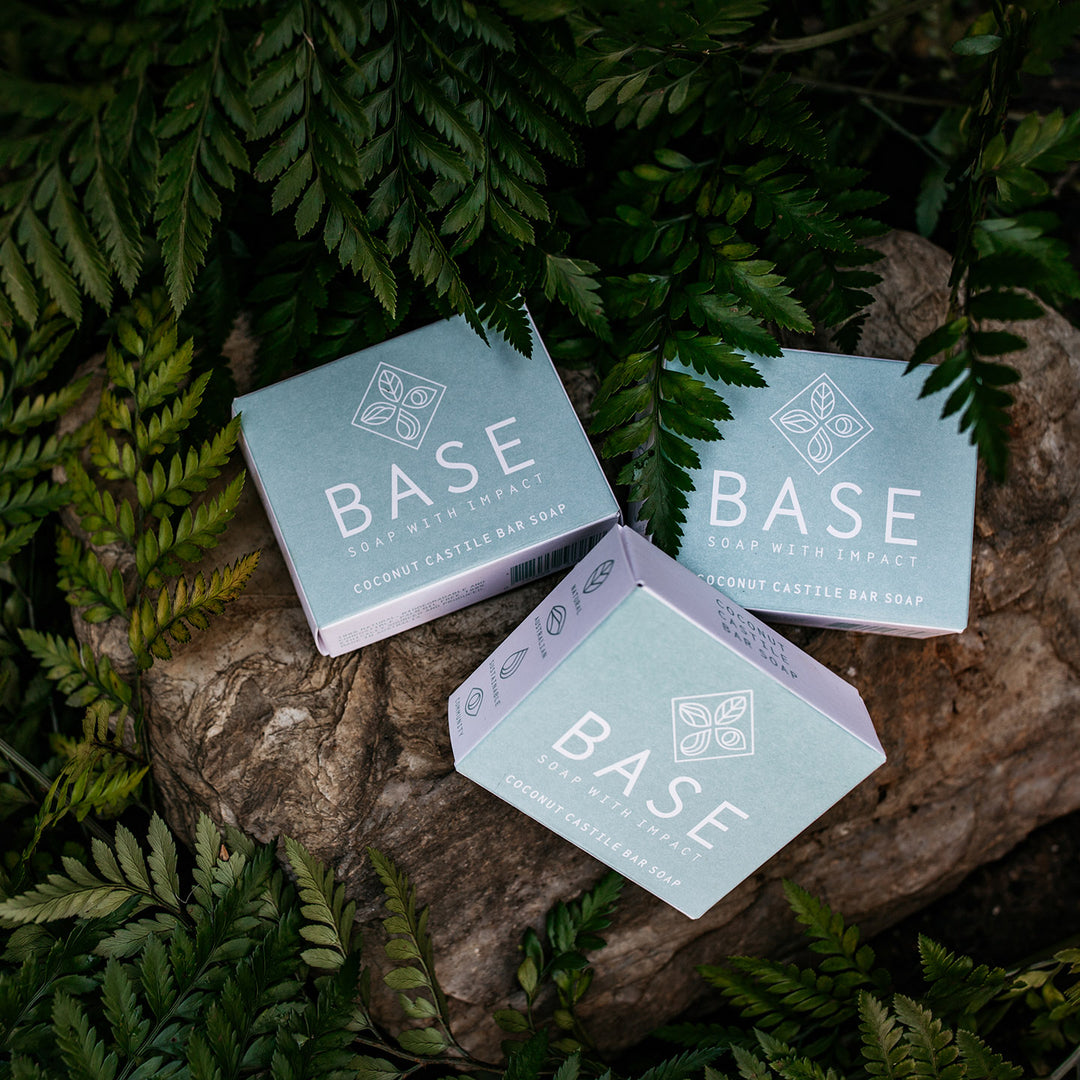 Base Coconut Castile Natural Soap Bar
