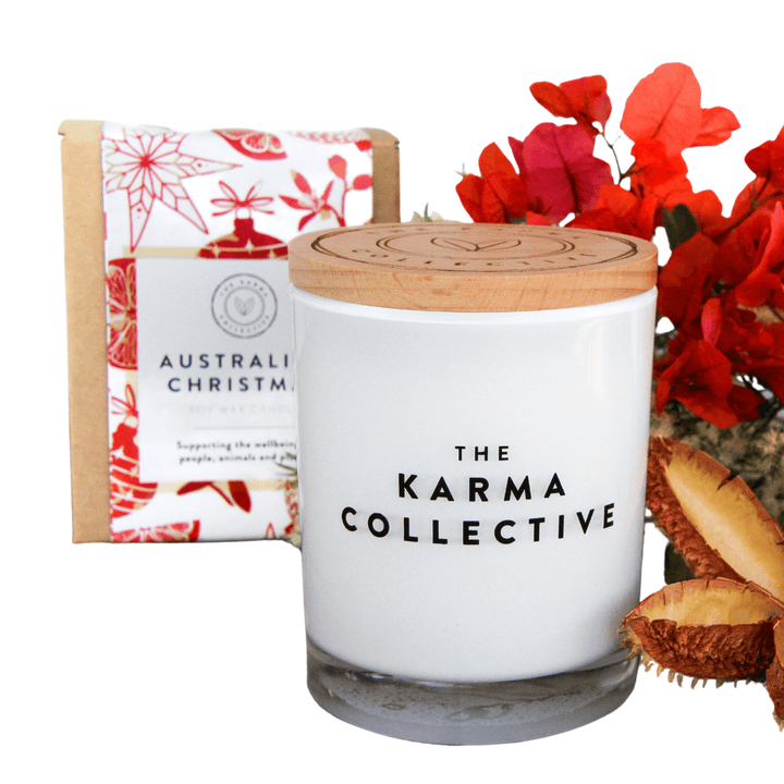 Australian Christmas Scented Soy Candle