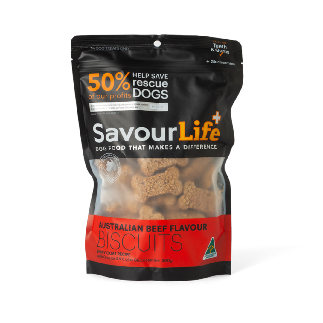 SavourLife Australian Beef Flavour Natural Dog Biscuit