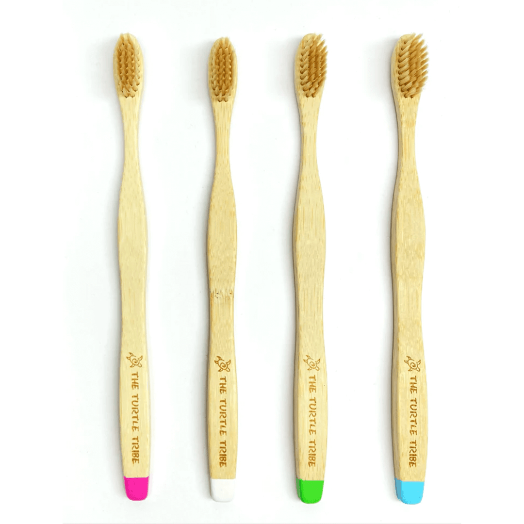 Turtle Tribe Premium Bamboo Toothbrush