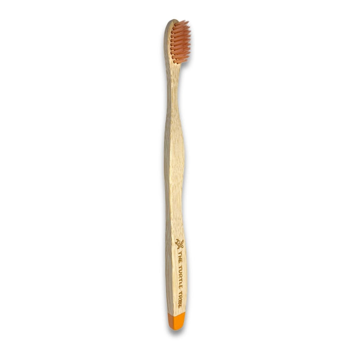 Turtle Tribe Premium Bamboo Toothbrush. Say no to plastic with this dentist designed bamboo toothbrush handle, soft bristles and suitable for all ages. Funds are donated to Ocean Crusaders who help clean up the plastic in  our oceans.