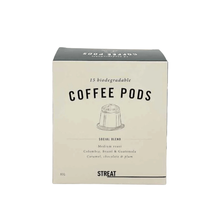 STREAT Biodegradable Coffee Pods