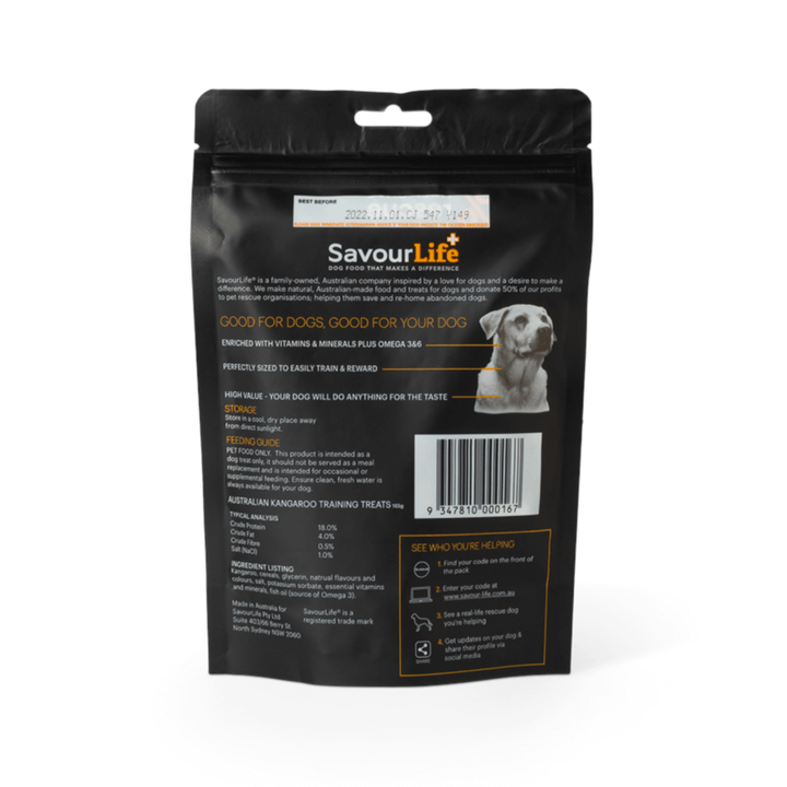 SavourLife Dog Treats for Training - Kangaroo