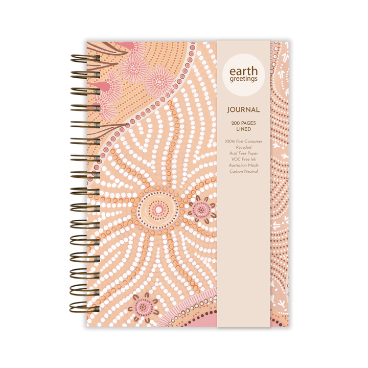 Our Mother The Sun A5 Journal (Lined) - Recycled Paper Journal