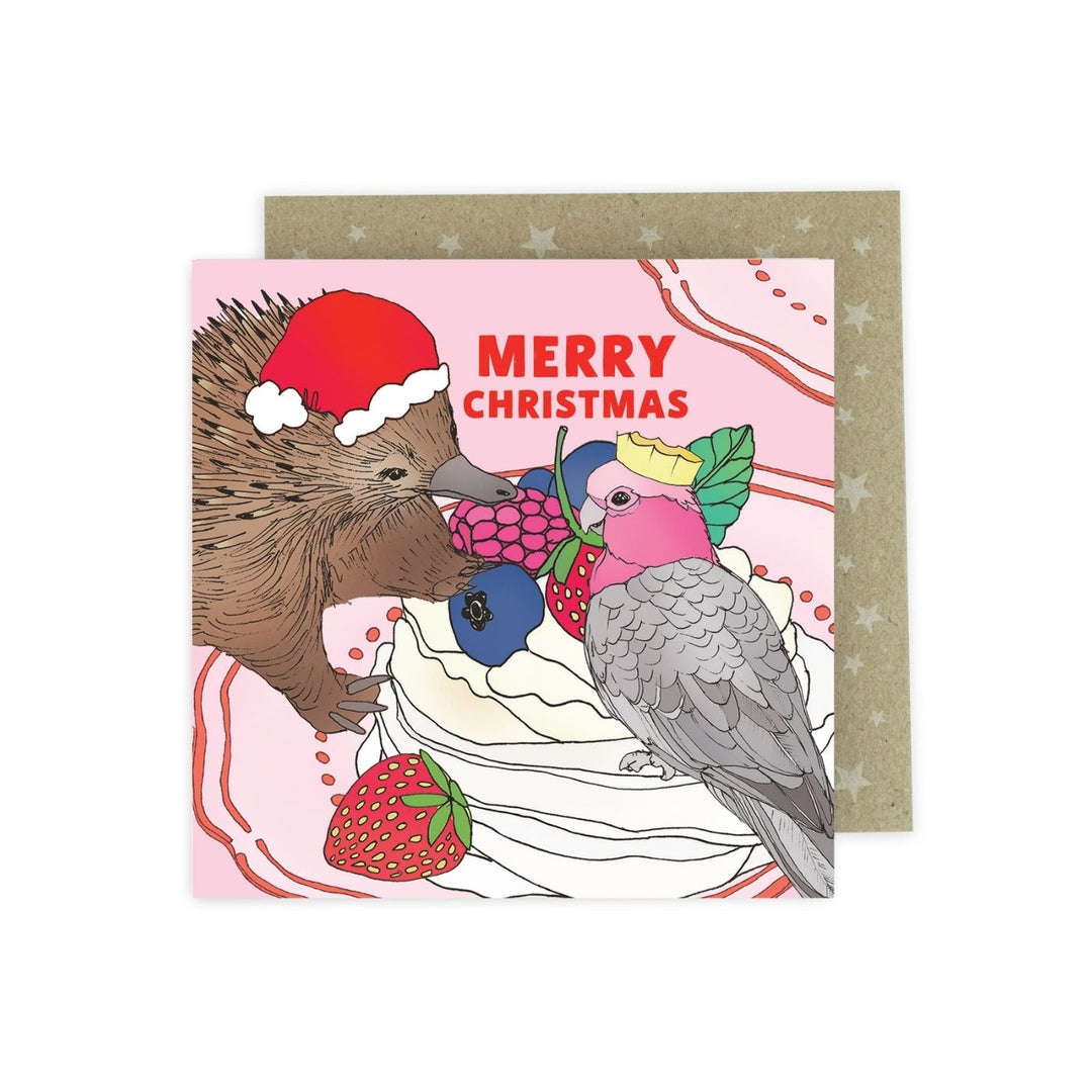 Eco-friendly, 100% recycled Christmas card set with 8 square cards featuring Victoria McGrane’s art. Carbon offset with 10% of profits aiding native wildlife.