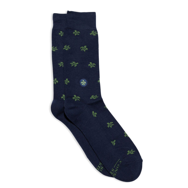 Environmentally Friendly Socks that Protect Turtles. Protect oceans with these eco-friendly turtle crew socks. Each purchase supports Oceana, helping restore ocean health and marine life abundance.