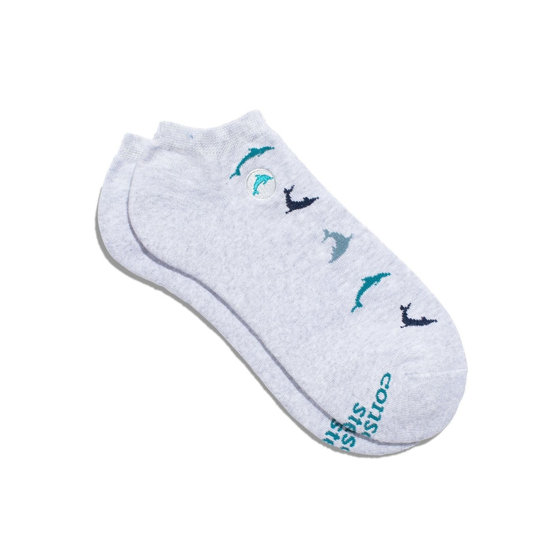 Environmentally Friendly Ankle Socks that Protect Dolphins