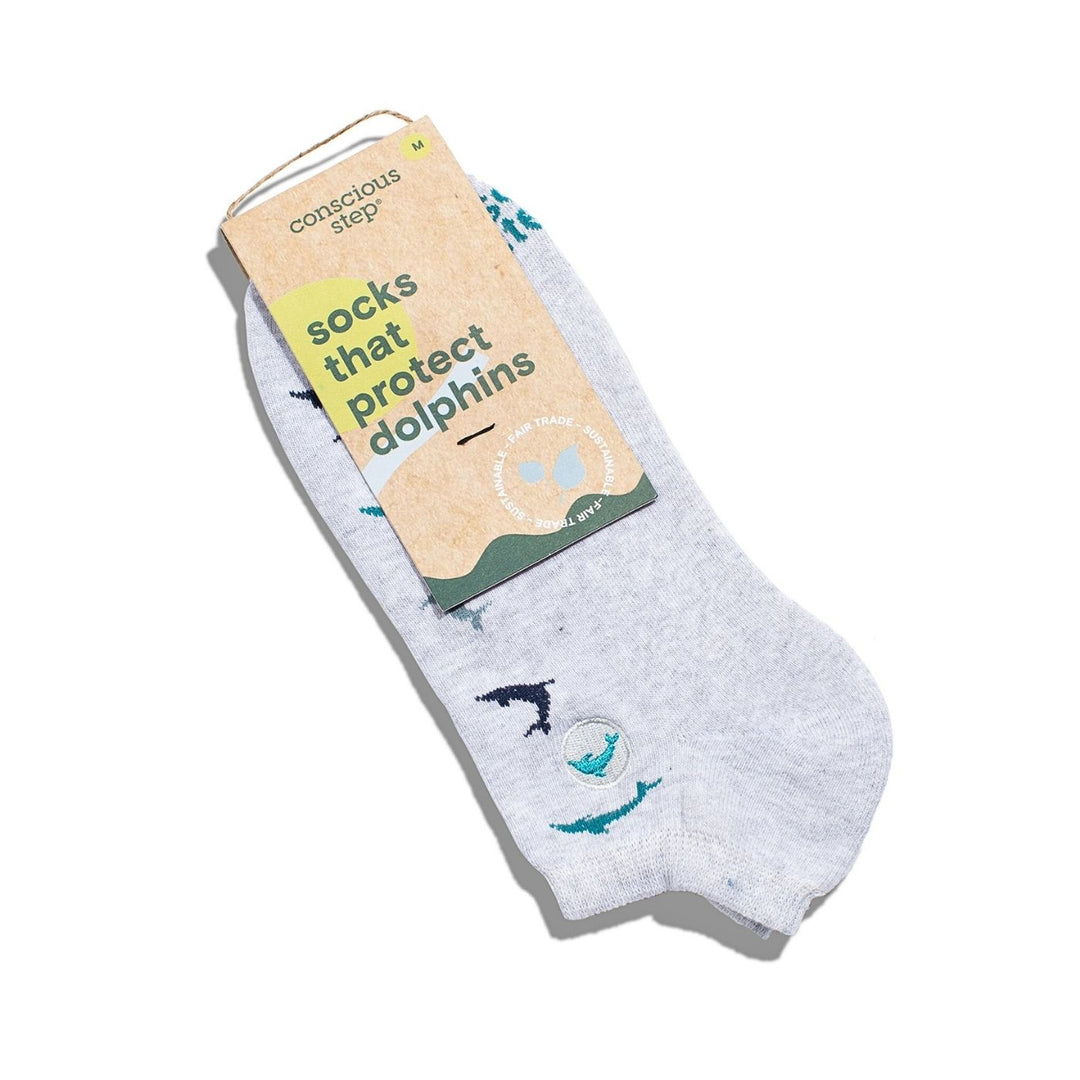 Environmentally Friendly Ankle Socks that Protect Dolphins