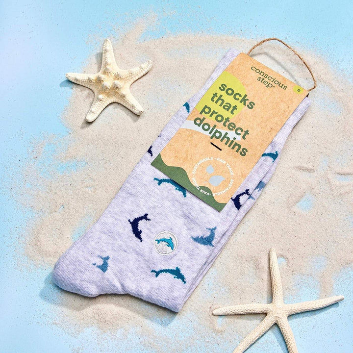 Conscious Step - Environmentally Friendly Socks that Protect Dolphins
