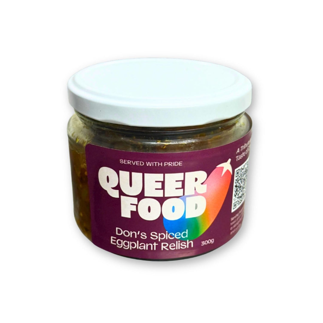 Queer Food Spiced Eggplant Relish