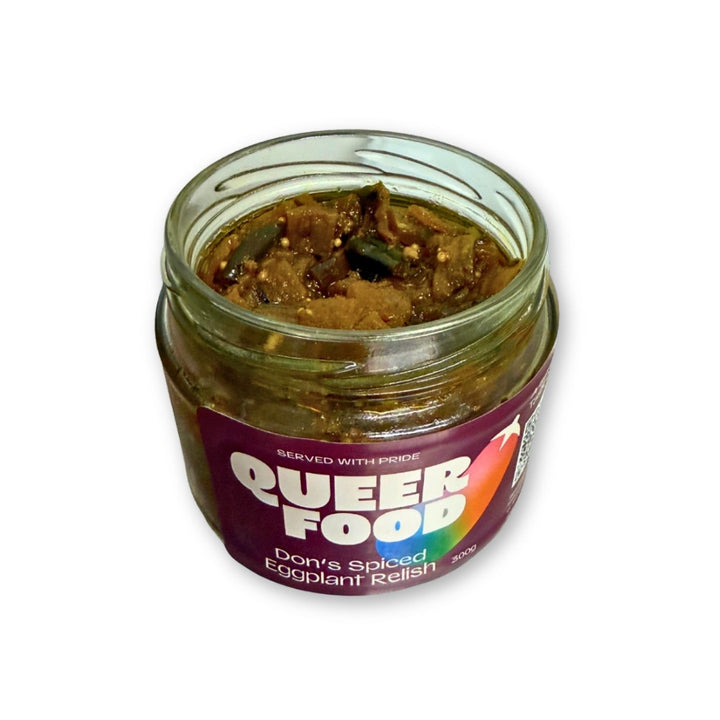 Queer Food Spiced Eggplant Relish