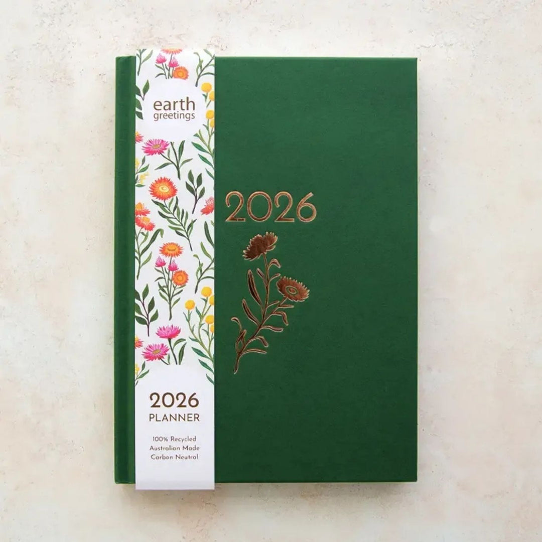 2026 Planner - A5 Recycled Diary