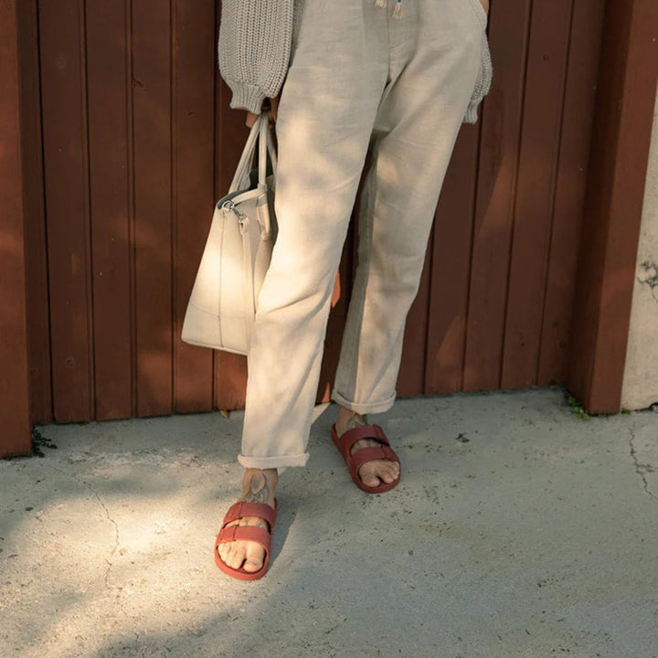 Linus Bordô Sandals - Burgundy