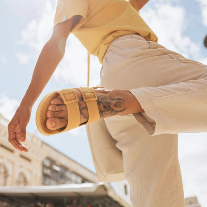 Linus Mostarda Sandals - Mustard