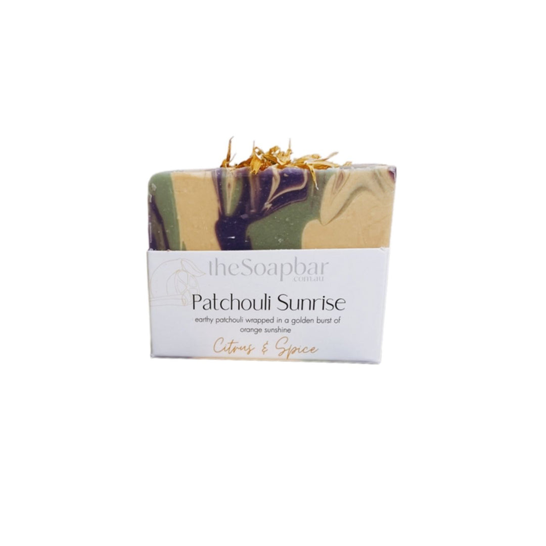 The Soap Bar Patchouli Sunrise Soap