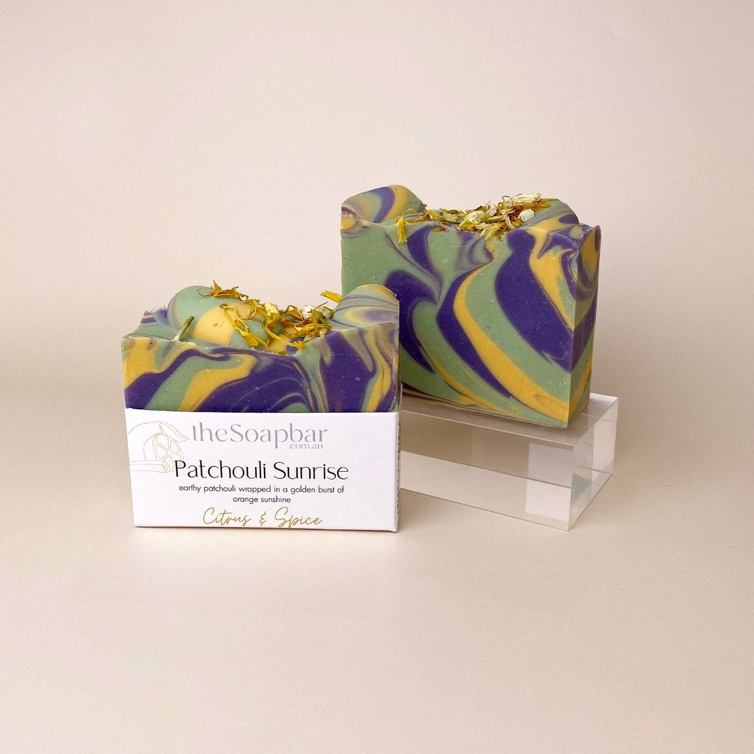 The Soap Bar Patchouli Sunrise Soap