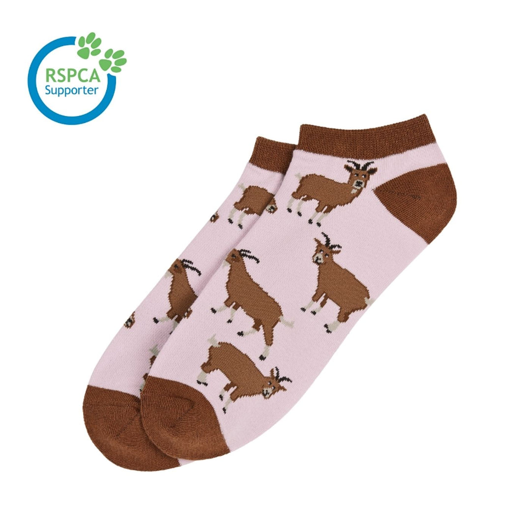 Sydney Sock Project Goat Ankle Socks. With every Sydney Sock Project pair, you support charities creating real change for people and the planet—ethical, impactful, and made to make a difference.