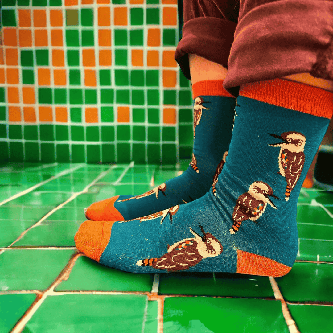 Kookaburra Kids' Socks – Designed in Tasmania