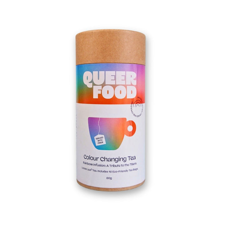 Queer Food NSW 78ers Colour Changing Tea