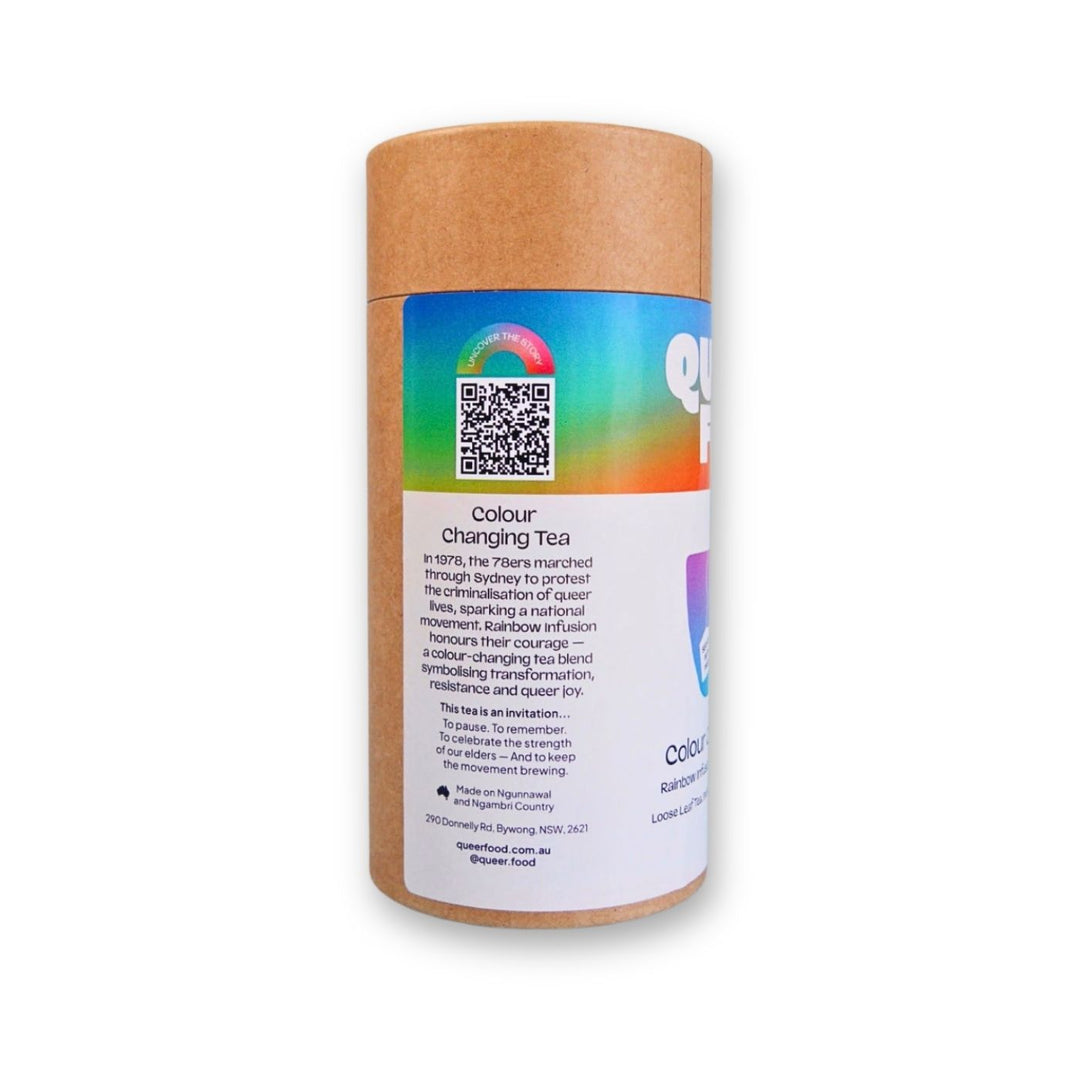 Queer Food NSW 78ers Colour Changing Tea