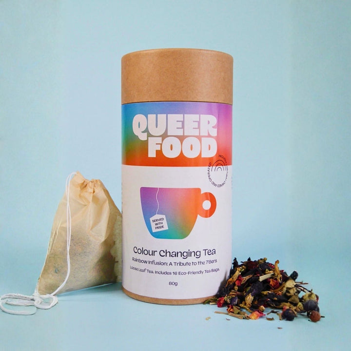 Queer Food NSW 78ers Colour Changing Tea