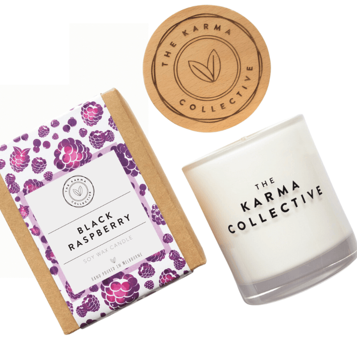 Karma Collective Black Raspberry Soy Candle