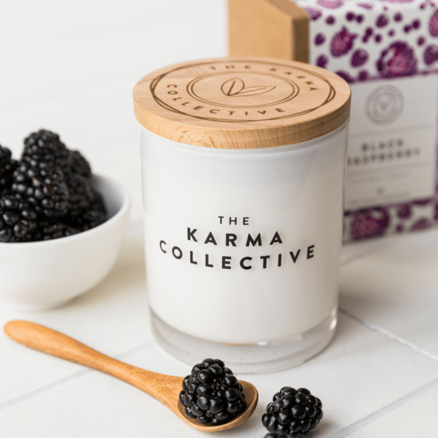 Karma Collective Black Raspberry Soy Candle