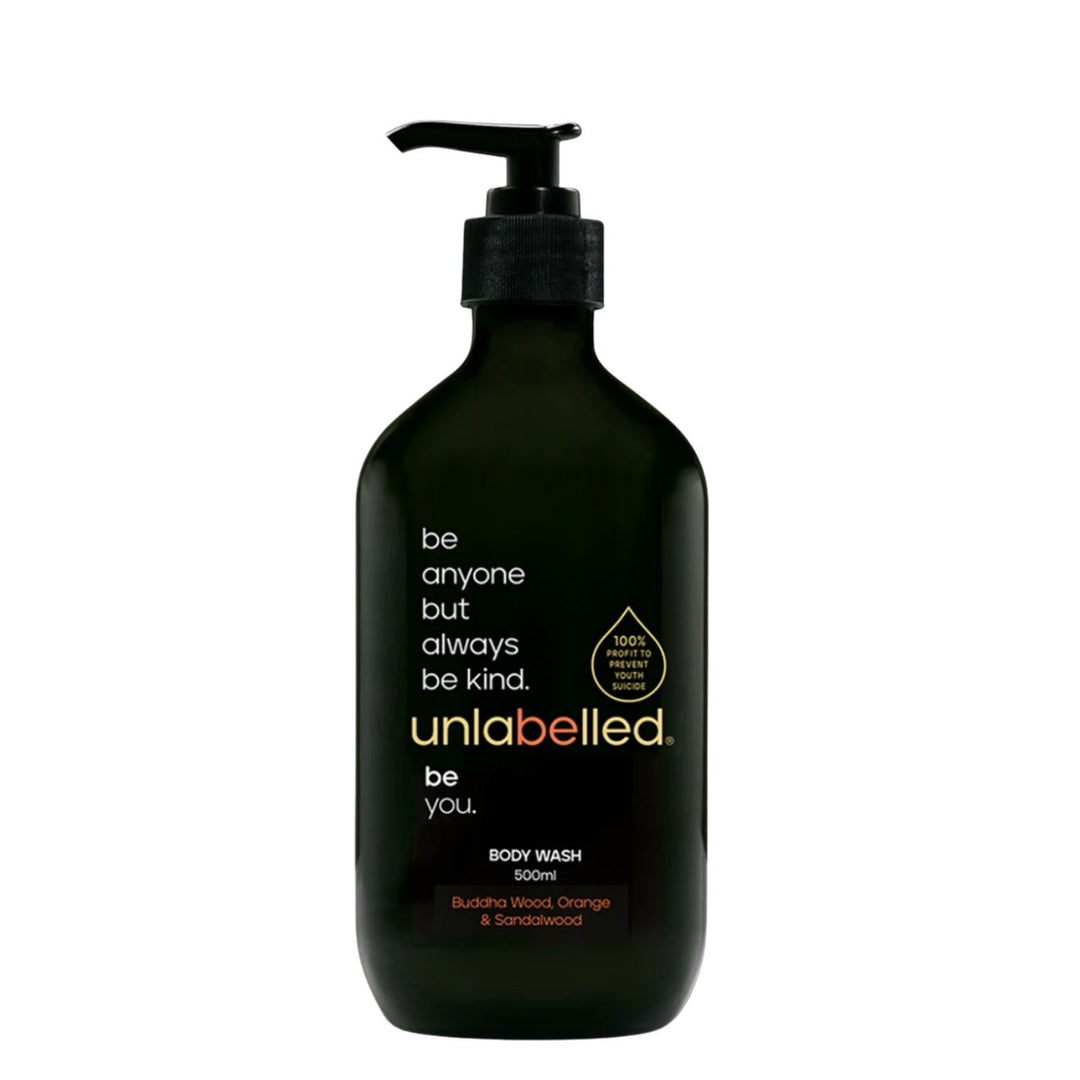 Unlabelled Buddha Wood, Orange & Sandalwood Body Wash