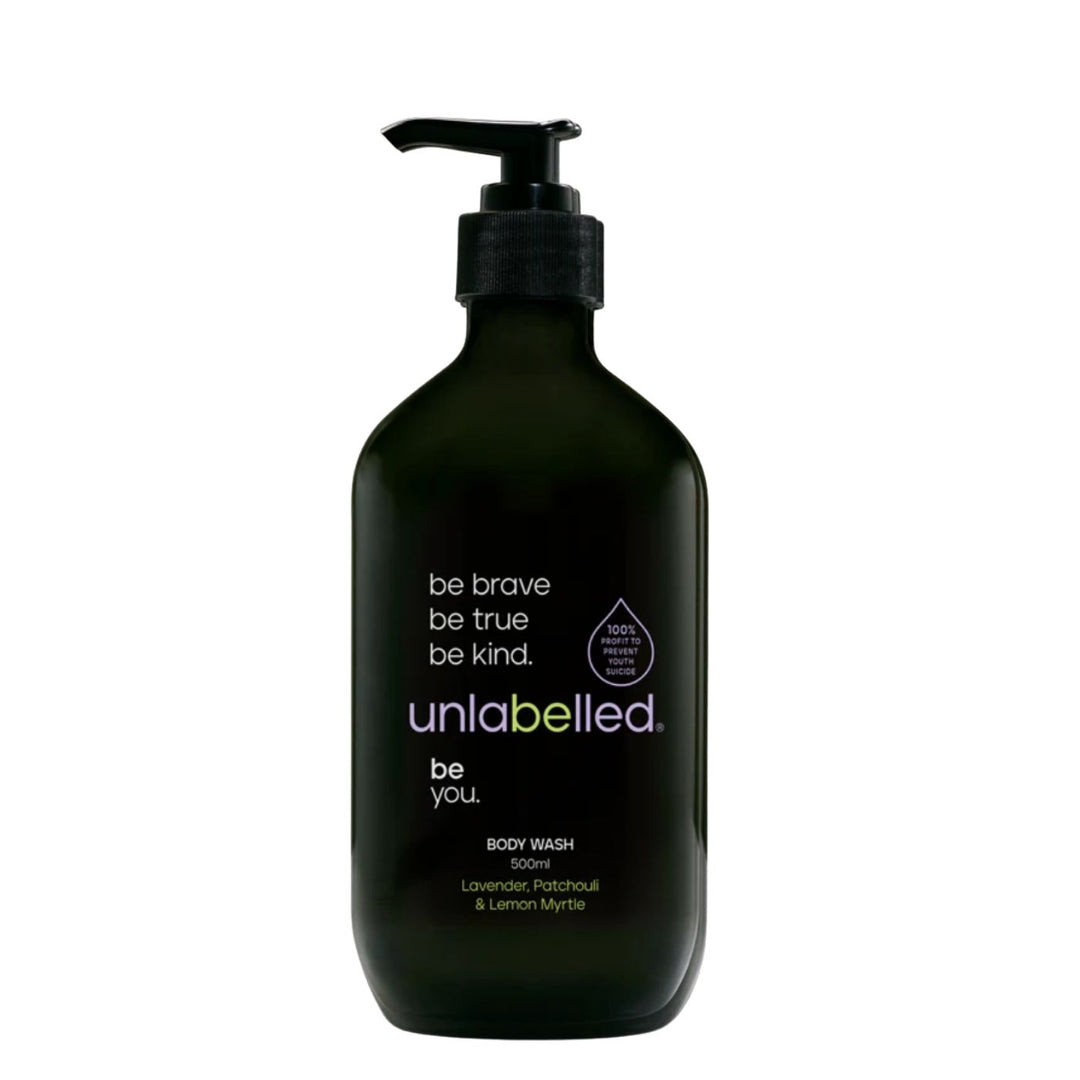 Unlabelled Lavender, Patchouli & Lemon Myrtle Body Wash