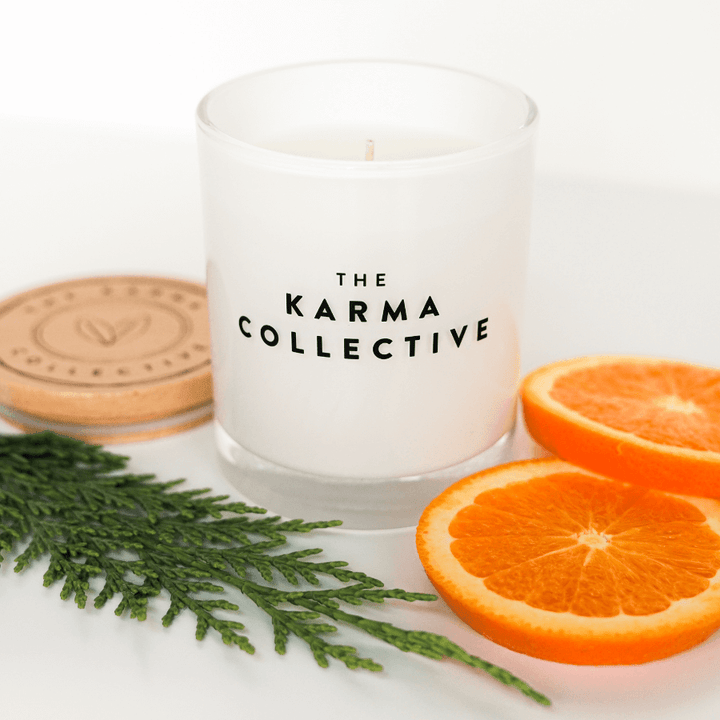 Karma Collective Spiced Orange & Cedar Soy Candle
