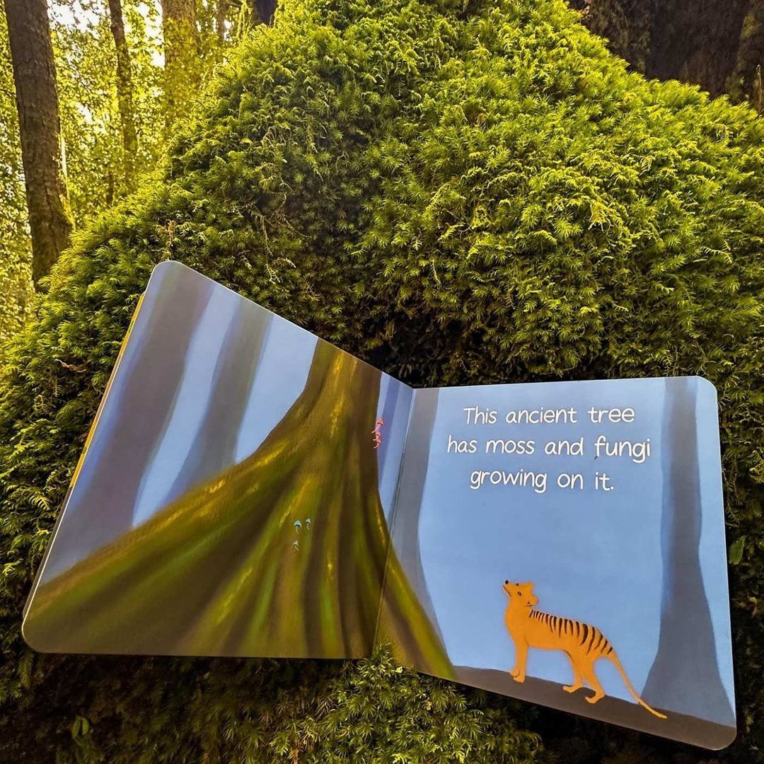 "This Little Tree" Board Book by Red Parka. A joyful board book for ages 0–4 exploring the role of trees in Aussie wildlife. 50% of profits support wildlife and environmental charities across Australia.