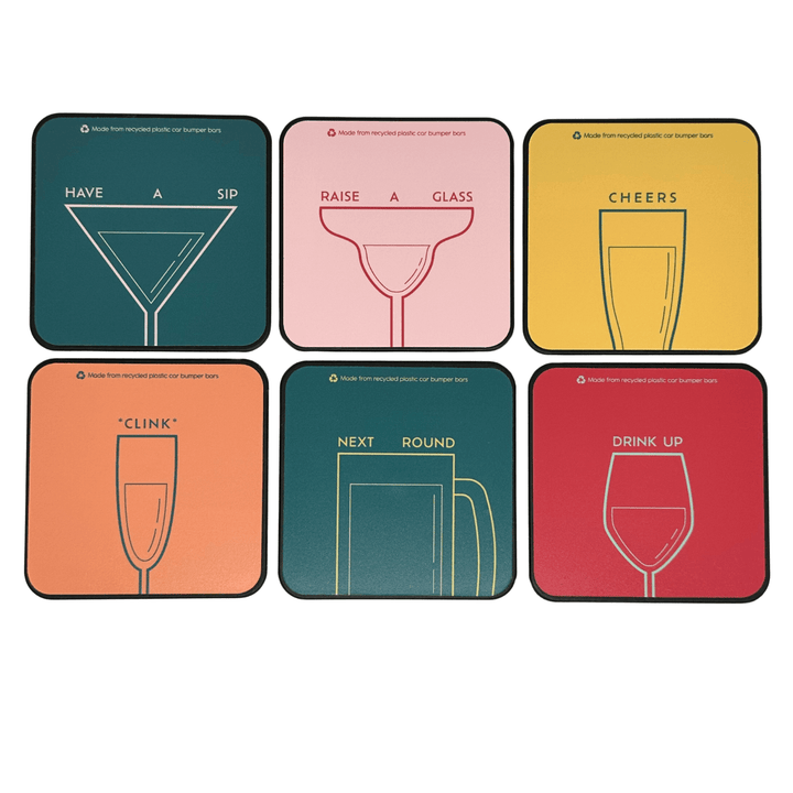 Naiteev Upcycled Coasters