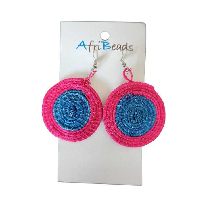 Afribeads Woven Earrings