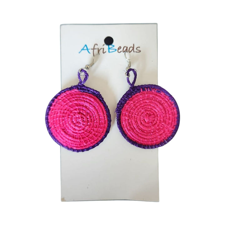 Afribeads Woven Earrings