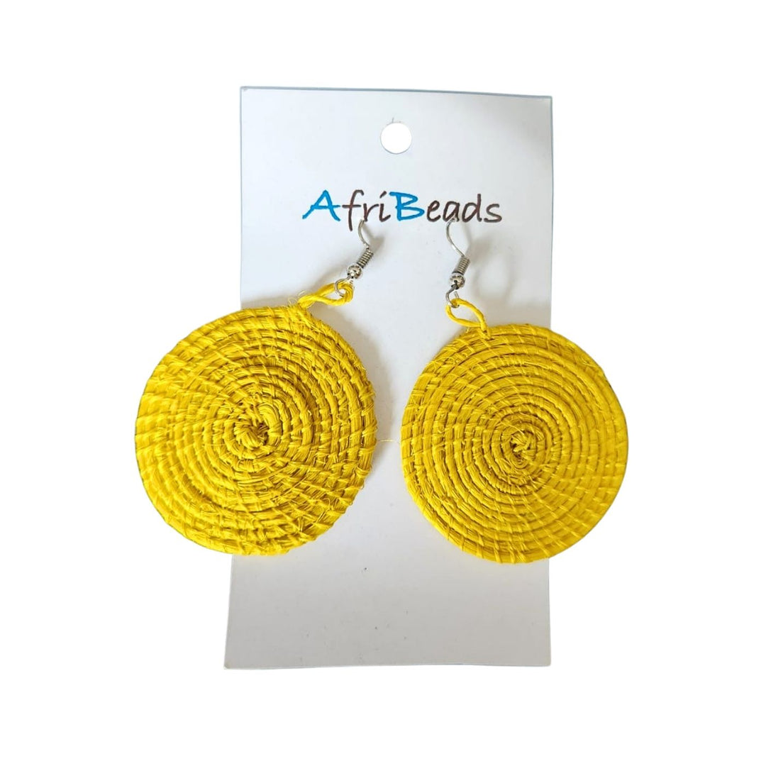 Afribeads Woven Earrings