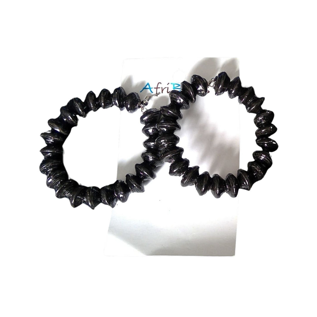 Afribeads Large Hoop Earrings