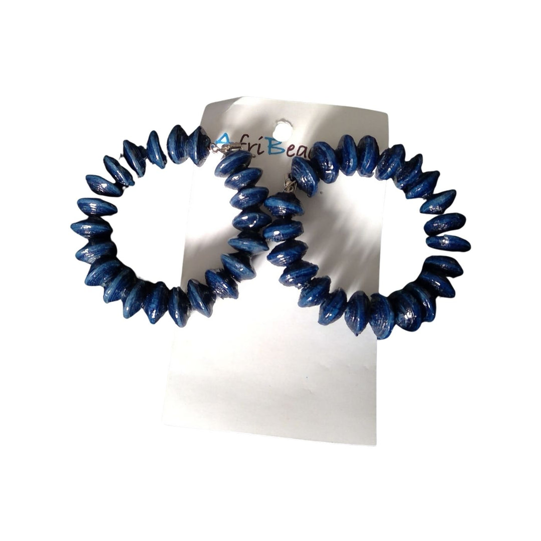 Afribeads Large Hoop Earrings