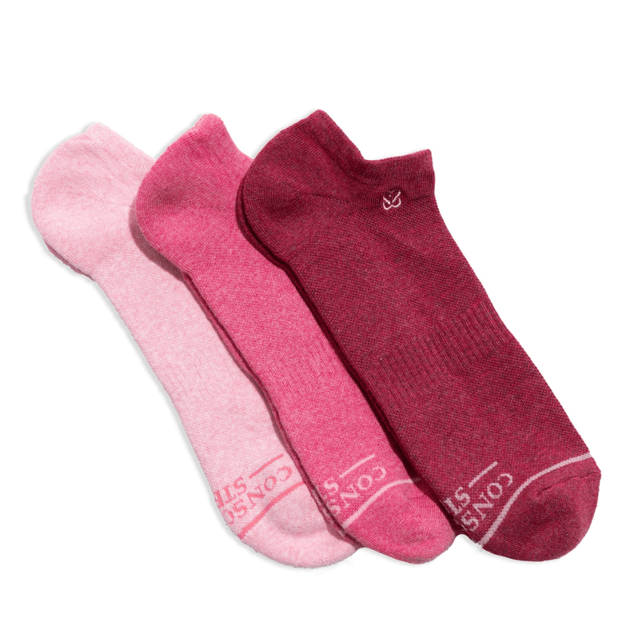 Conscious Step Organic Socks that Promote Breast Cancer Prevention - Boxed Set