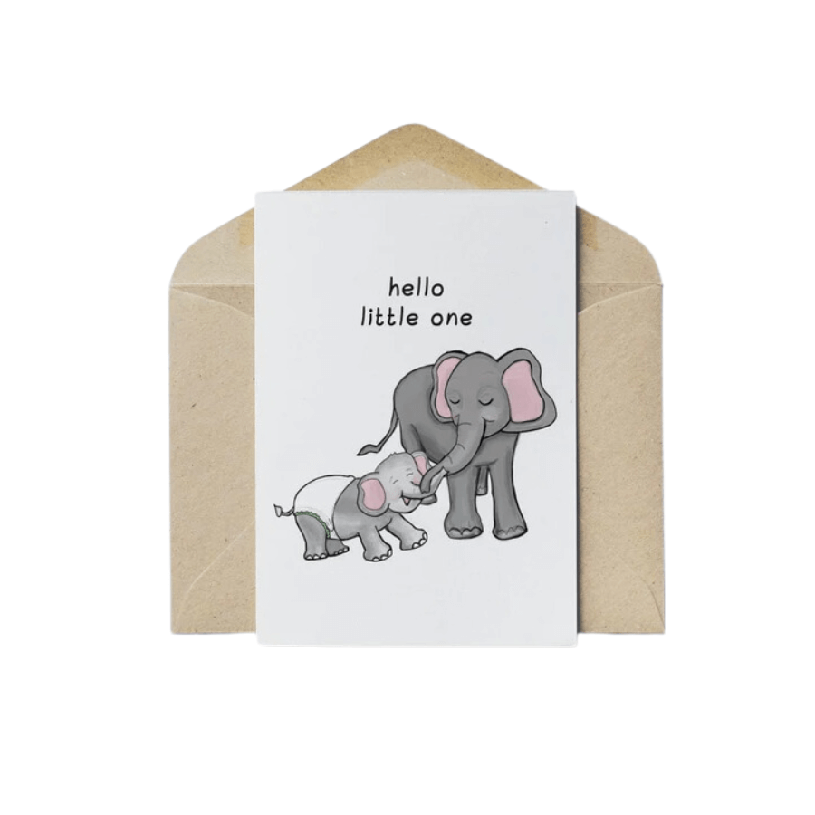Karma Collective New Baby Greeting Card