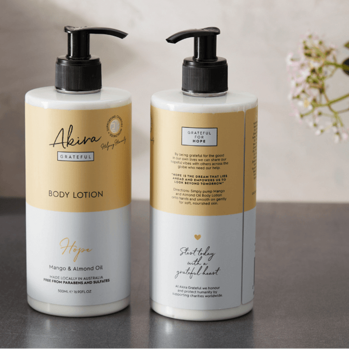 Akira Grateful Mango & Almond Oil Ethical Body Lotion