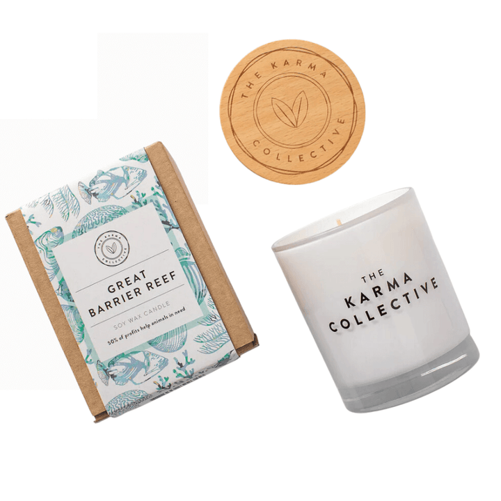 Karma Collective Great Barrier Reef Scented Soy Wax Candle