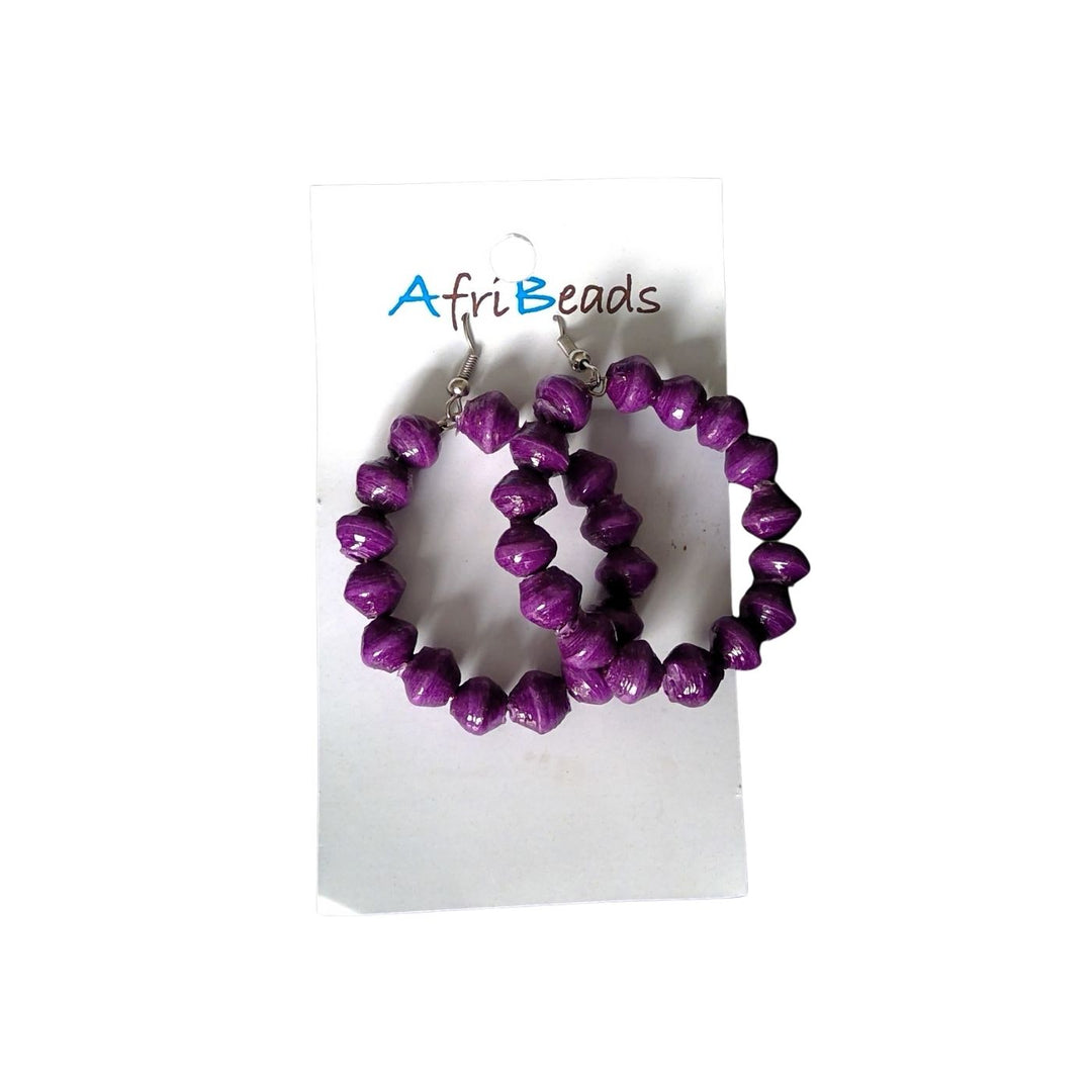 Afribeads Small Hoop Earrings