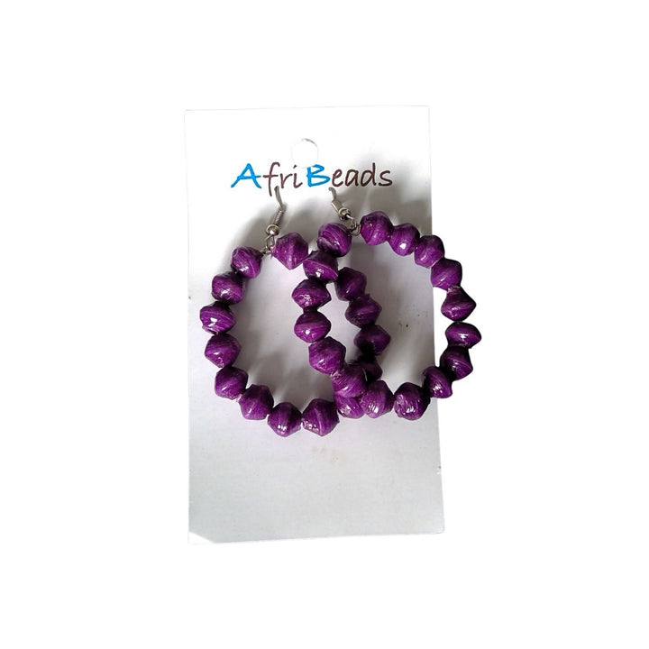 Afribeads Small Hoop Earrings
