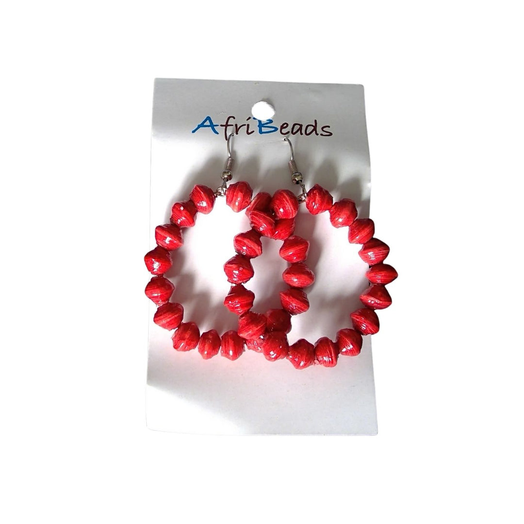 Afribeads Small Hoop Earrings