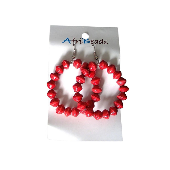 Afribeads Small Hoop Earrings