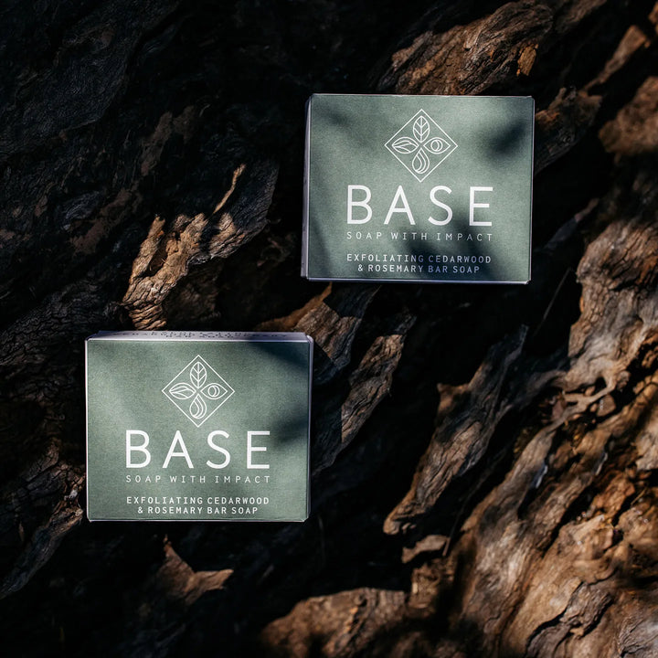 Base Natural Soap - Cedarwood & Rosemary