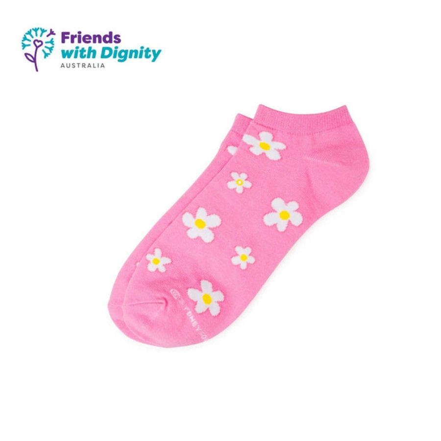 Sydney Sock Project - Daisy. With every Sydney Sock Project pair, you support charities creating real change for people and the planet—ethical, impactful, and made to make a difference.
